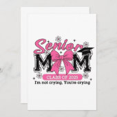 2025年上級生の母 泣いてなんかない、自慢の母 招待状 (正面/裏面)