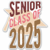 2025年上級 シール (正面)