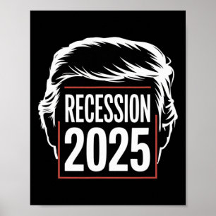 2025年不況、ありがとうトランプ 皮肉な政治風刺グッズ ポスター