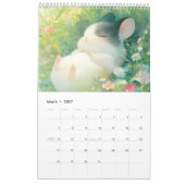 2025年中の「チンチリン」 カレンダー (3月 2027)