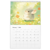 2025年中の「チンチリン」 カレンダー (2月 2026)