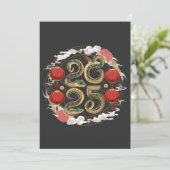 2025年中国ののハッピーニューイヤー シーズンカード (スタンド正面)