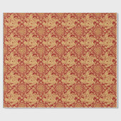 2025年中国のの旧正月 ラッピングペーパー (フラット)