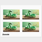 2025年中国のの旧正月HRS4 長方形シール (シート)