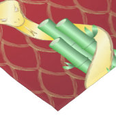 2025年中国の初のラッキー竹 ショートテーブルランナー (コーナー)