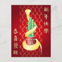 2025年中国の初のラッキー竹