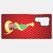 2025年中国の初のラッキー竹 SAMSUNG GALAXYケース (裏面横)