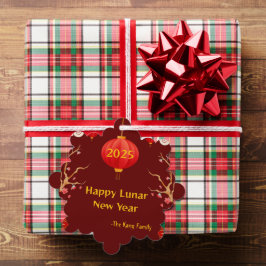 2025年中国の初 オーナメントカード