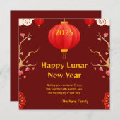 2025年中国の初 シーズンカード (正面/裏面)