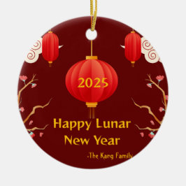 2025年中国の初 セラミックオーナメント
