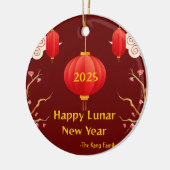 2025年中国の初 セラミックオーナメント (左)