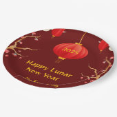 2025年中国の初 ペーパープレート (アングル)