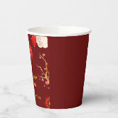 2025年中国の初 紙コップ (左)