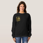 2025年中国の前・後ろ向きの新年 スウェットシャツ (正面フル)