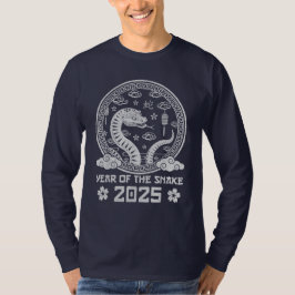 2025年中国の新年 Tシャツ