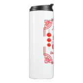 2025年中国の正月のスネークランタンコーナー タンブラー (回転左)