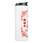 2025年中国の正月のスネークランタンコーナー タンブラー (回転左)