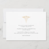 2025年保育園の卒業写真 案内状 (裏面)