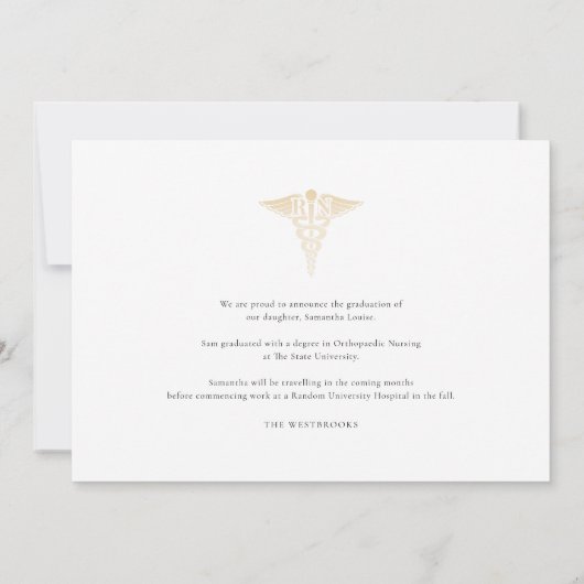 2025年保育園の卒業写真 案内状 (裏面)