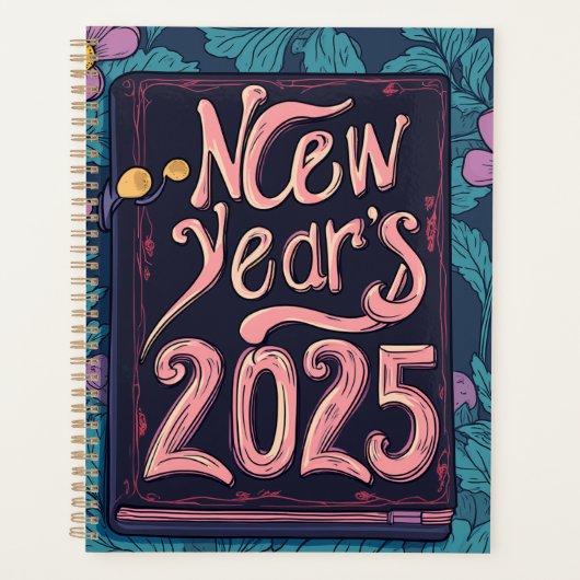 2025年元旦プランナー プランナー手帳 (正面)