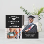 2025年写モダン真・シルバー2025年写真大学院パーティー 招待状 (スタンド正面)