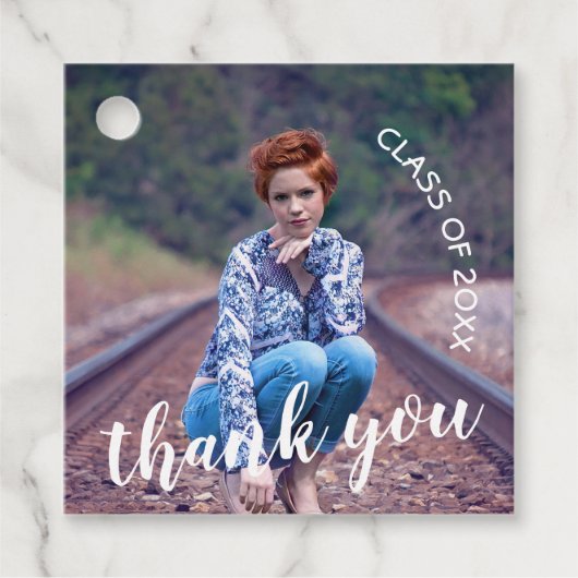 2025年写真卒業のクラス フェイバータグ (正面)