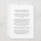 2025年写真卒業モダンオープンハウスのクラス 案内状 (裏面)