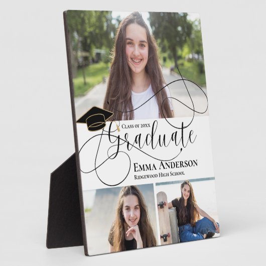 2025年写真大学院数々の発表のクラス フォトプラーク (側面)