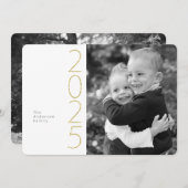 2025年写真年始カード シーズンカード (正面/裏面)