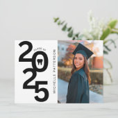 2025年写真歯科学校卒業 招待状 (スタンド正面)