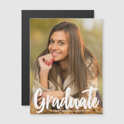 2025年写真用シック磁気モダンカード (正面/裏面)