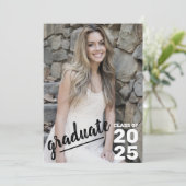 2025年写真高校モダン卒業のクラス 案内状 (スタンド正面)