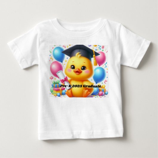 2025年前卒業 ベビーTシャツ (正面)