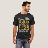 2025年卒業おめでとう 卒業生の父として誇り Tシャツ (正面フル)