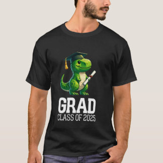 2025年卒業おもしろTレックス恐竜卒業 Tシャツ
