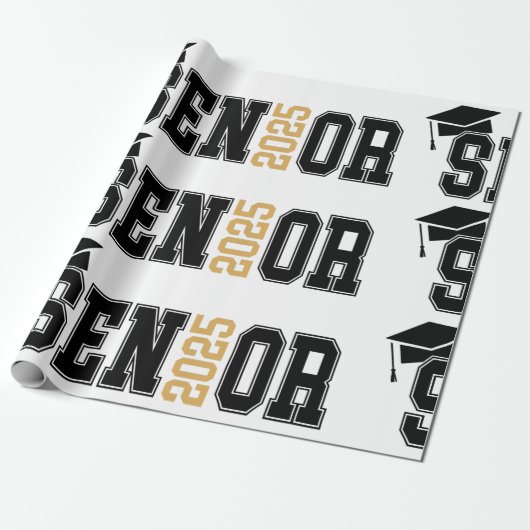 2025年卒業お祝い ラッピングペーパー (アンロールド)