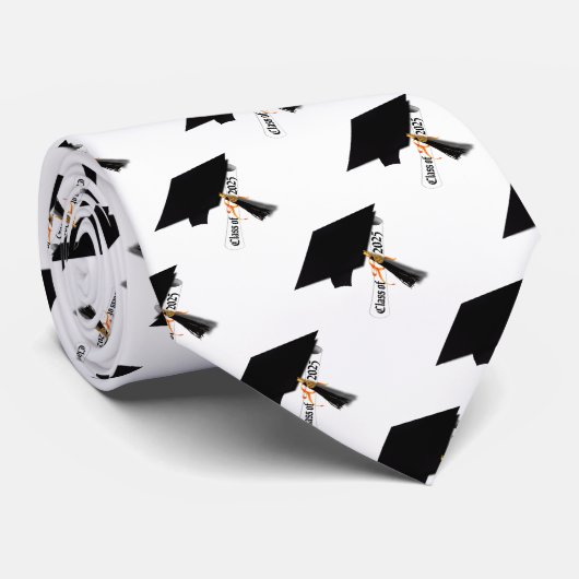 2025年卒業のキャップとディプロマのクラス ネクタイ (ロール)
