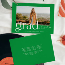 2025年卒業のグリーンスクールカラー写真教室 案内状