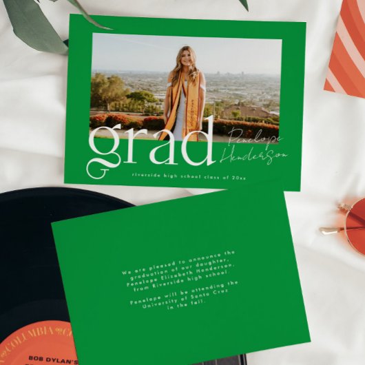 2025年卒業のグリーンスクールカラー写真教室 案内状