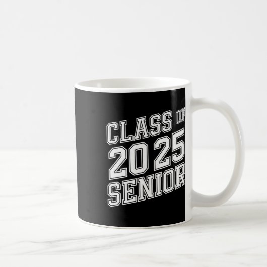 2025年卒業の女子高生のクラス コーヒーマグカップ (右)