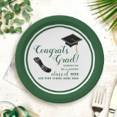 2025年卒業の白緑クラス ペーパープレート