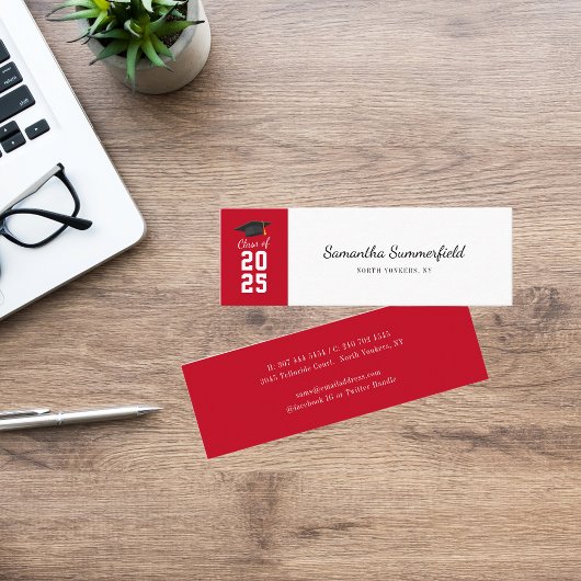 2025年卒業エレガント学級 スキニー名刺