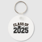 2025年卒業キーチェーンのクラス – 大学スタイル キーホルダー (裏面)