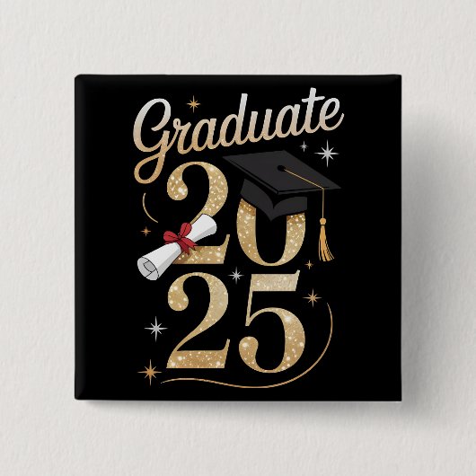 2025年卒業ギフトアイディア 缶バッジ (正面)
