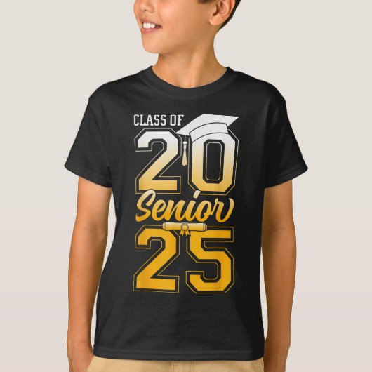 2025年卒業ギフトルームのクラス Tシャツ (正面)