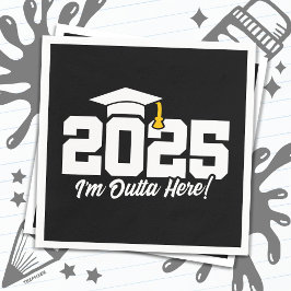 2025年卒業クラス2025年卒業 スタンダードカクテルナプキン