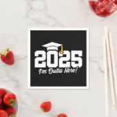 2025年卒業クラス2025年卒業 スタンダードカクテルナプキン (インサイチュ)