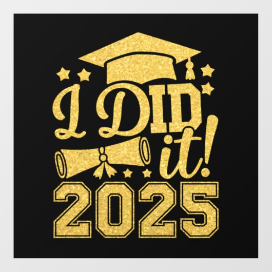 2025年卒業クラス2025年 ウィンドウサイン (シート)