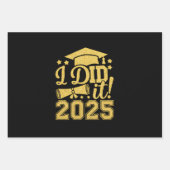 2025年卒業クラス2025年 ラッピングペーパーシート (正面)