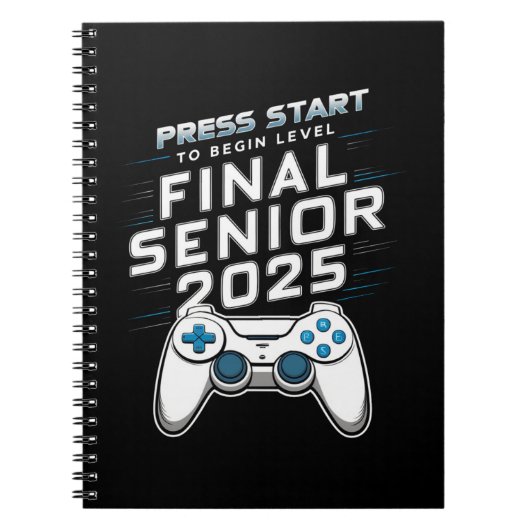 2025年卒業クラス ゲーマー ビデオゲーム ノートブック (正面)